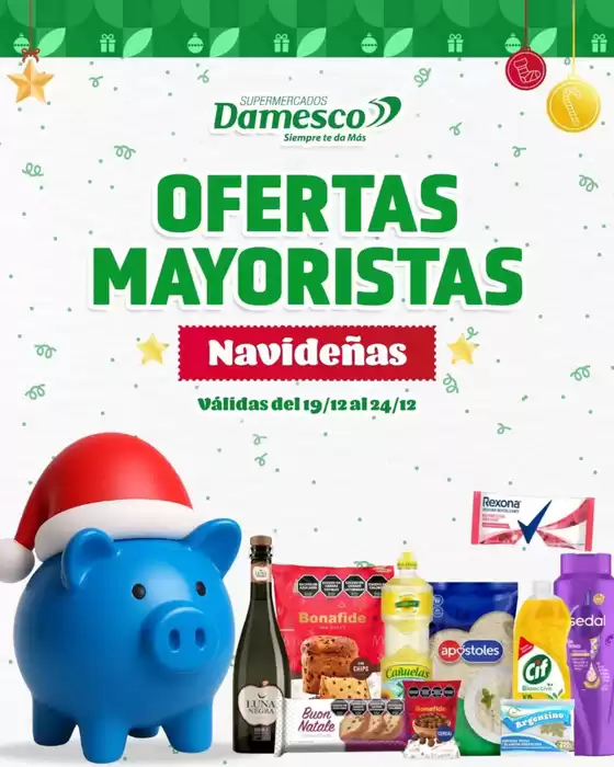 Catálogo Supermercados Damesco en Avellaneda (Buenos Aires) | Ofertas principales y descuentos | 2025-12-19T00:00:00.000Z - 2025-12-24T00:00:00.000Z