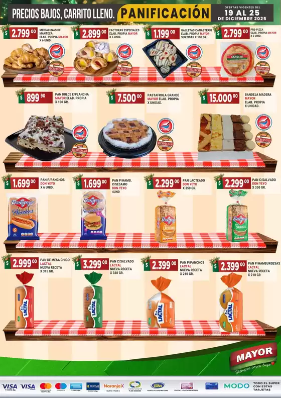 Catálogo Supermercados Mayor en Pilar (Buenos Aires) | Gran variedad de ofertas | 2025-12-19T00:00:00.000Z - 2025-12-25T00:00:00.000Z
