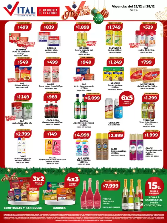 Catálogo Supermayorista Vital en Moreno | Nuevas ofertas para descubrir | 2025-12-22T00:00:00.000Z - 2025-12-28T00:00:00.000Z