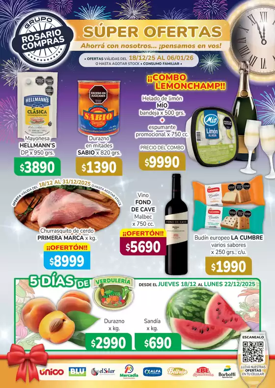 Catálogo Borbotti Hipermercado | Super Ofertas | 2025-12-22T00:00:00.000Z - 2026-01-06T00:00:00.000Z