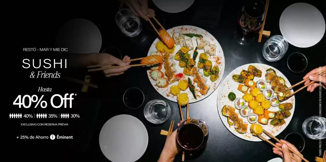 Catálogo Sushi Club | Promoción! Sushi & Friends! | 2025-12-22T00:00:00.000Z - 2025-12-31T00:00:00.000Z