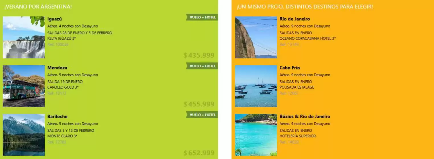 Catálogo Pezzati Viajes en Puerto Madryn | Promociónes | 2025-12-23T00:00:00.000Z - 2026-01-15T00:00:00.000Z