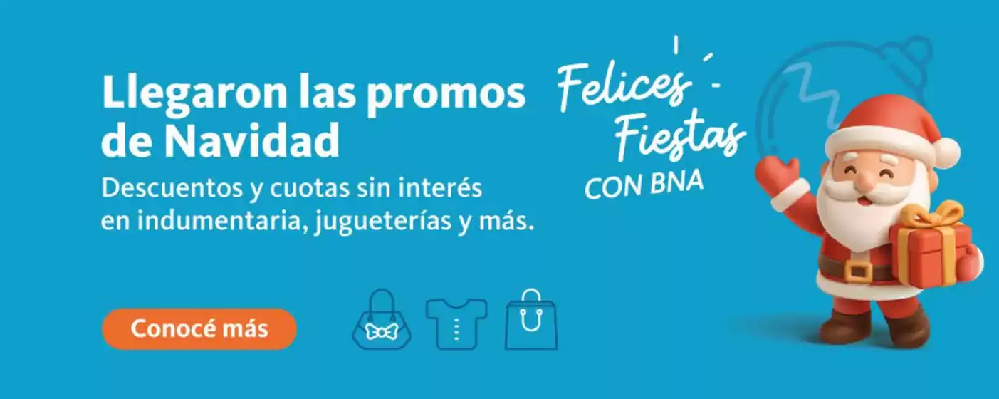Catálogo Banco Nación | Felices fiestas | 2025-12-23T00:00:00.000Z - 2026-01-07T00:00:00.000Z