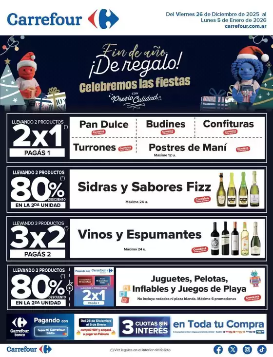 Catálogo Carrefour | Carrefour Hiper 26 Diciembre | 2025-12-26T00:00:00.000Z - 2026-01-06T00:00:00.000Z