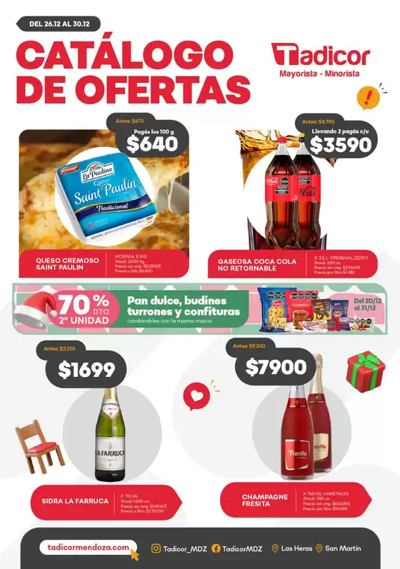 Catálogo Supermercados Tadicor en Quilmes | Catálogo Supermercados Tadicor | 2025-12-20T00:00:00.000Z - 2025-12-31T00:00:00.000Z
