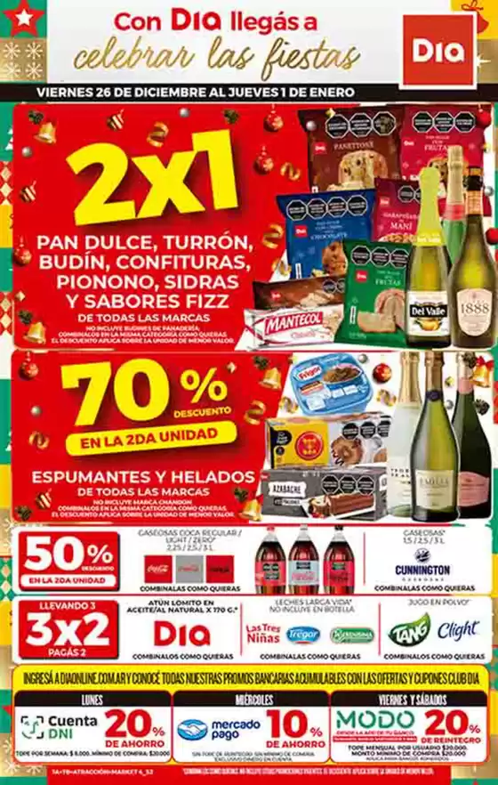 Catálogo Supermercados DIA en Miramar (Buenos Aires) | Ofertas Dia | 2025-12-26T00:00:00.000Z - 2026-01-01T00:00:00.000Z