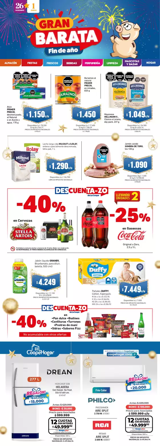 Catálogo Cooperativa Obrera en Miramar (Buenos Aires) | GB FINDEA%C3%91O VM-TND | 2025-12-26T00:00:00.000Z - 2026-01-01T00:00:00.000Z