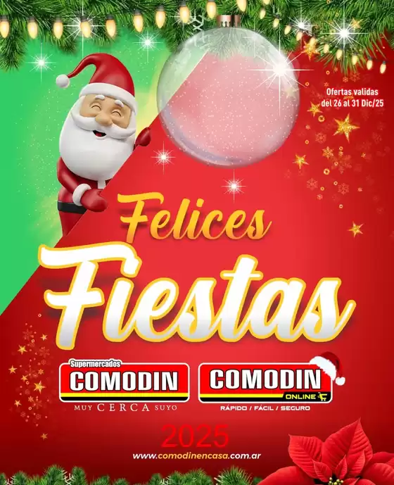 Catálogo Supermercados Comodin en Morón | Grandes descuentos en productos seleccionados | 2025-12-26T00:00:00.000Z - 2025-12-31T00:00:00.000Z