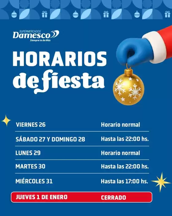 Catálogo Supermercados Damesco en Córdoba | Ofertas exclusivas para nuestros clientes | 2025-12-26T00:00:00.000Z - 2026-01-01T00:00:00.000Z