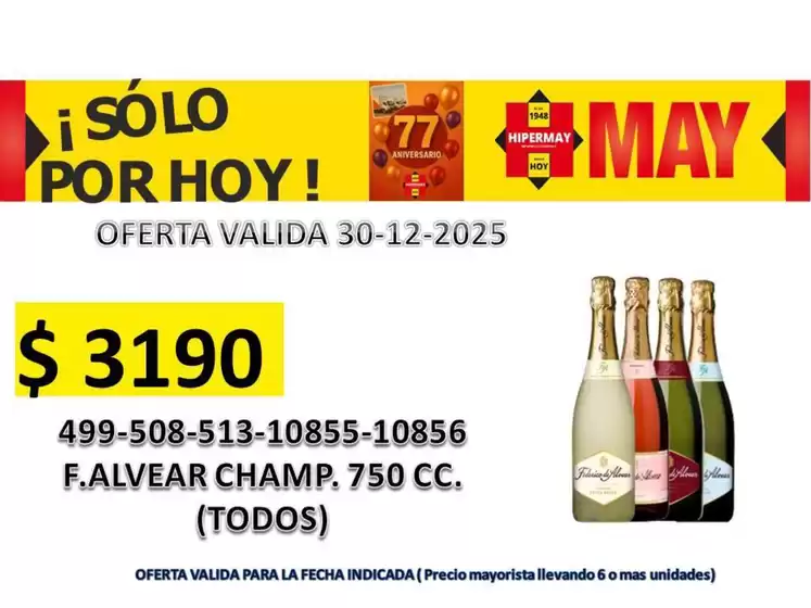 Catálogo Hiper May | Grandes descuentos en productos seleccionados | 2025-12-31T00:00:00.000Z - 2026-01-14T00:00:00.000Z