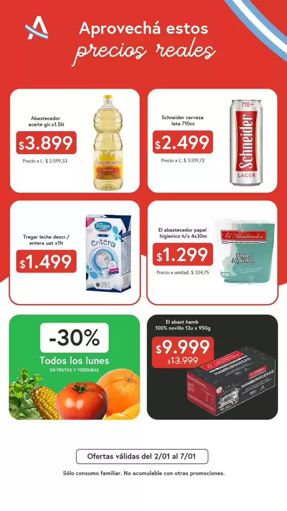 Catálogo El Abastecedor en Las Heras (Mendoza) | Descubre ofertas atractivas | 2026-01-02T00:00:00.000Z - 2026-07-01T00:00:00.000Z