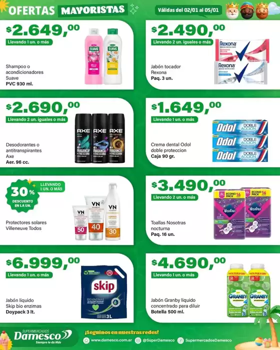 Catálogo Supermercados Damesco | Ahorra ahora con nuestras ofertas | 2026-02-01T00:00:00.000Z - 2026-05-01T00:00:00.000Z