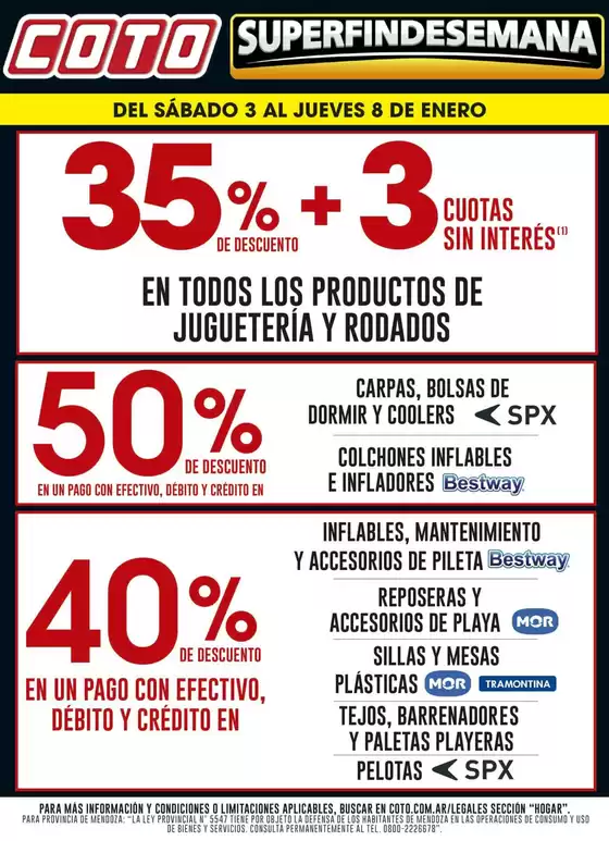 Catálogo Coto | Coto Afiche Hogar | 2026-01-03T00:00:00.000Z - 2026-01-08T00:00:00.000Z