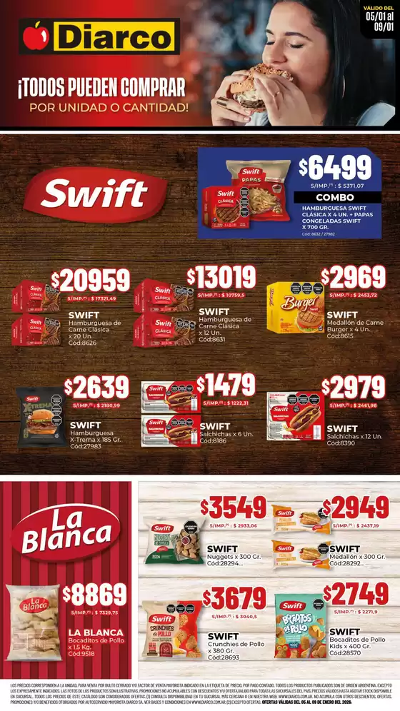 Catálogo Diarco en Salta | ESPECIAL SWIFT | 2026-01-05T00:00:00.000Z - 2026-01-09T00:00:00.000Z