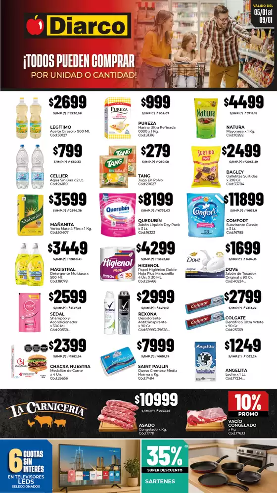 Catálogo Diarco | OFERTAS PUEBLO SUR | 2026-01-05T00:00:00.000Z - 2026-01-09T00:00:00.000Z