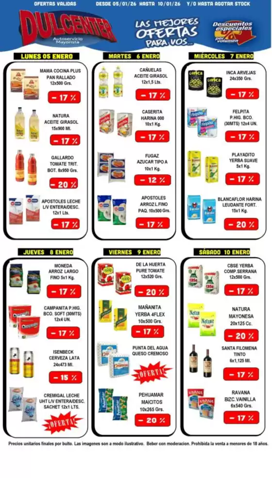 Catálogo Dulcenter | Ofertas Dulcenter | 2026-01-05T00:00:00.000Z - 2026-01-10T00:00:00.000Z