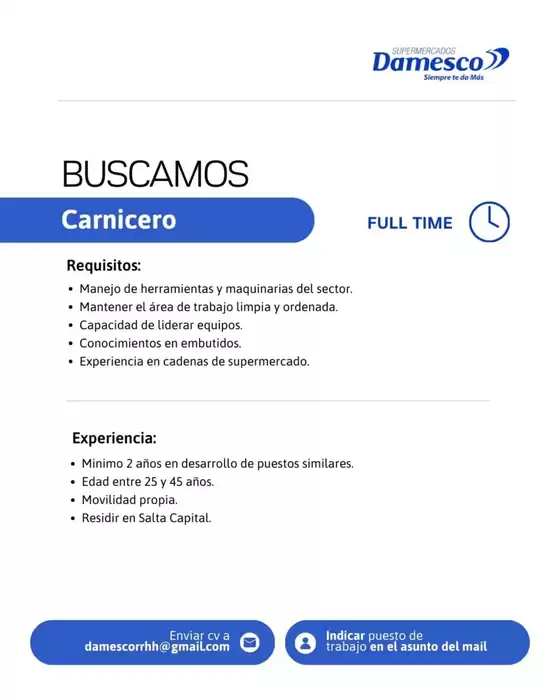Catálogo Supermercados Damesco en Merlo (Buenos Aires) | Nuestras mejores gangas | 2026-01-07T00:00:00.000Z - 2026-01-21T00:00:00.000Z