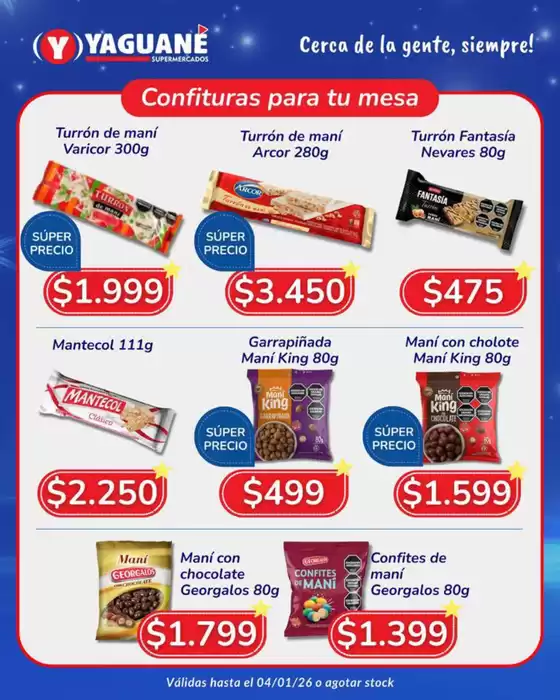 Catálogo Yaguane Supermercados en Quilmes | Ofertas principales para todos los clientes | 2026-01-07T00:00:00.000Z - 2026-01-21T00:00:00.000Z