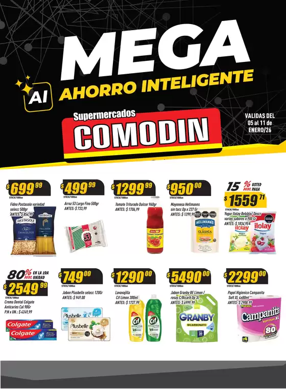 Catálogo Supermercados Comodin en Quilmes | 2026220 | 2026-01-05T00:00:00.000Z - 2026-01-11T00:00:00.000Z
