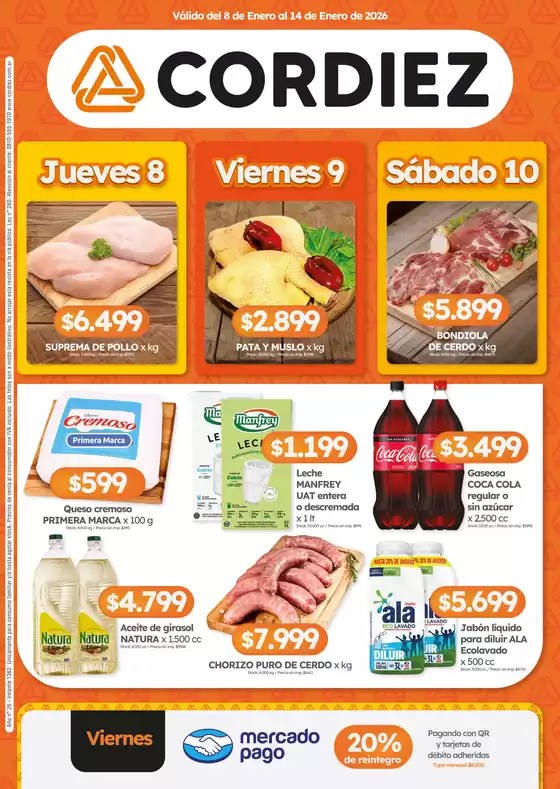 Catálogo Cordiez en Avellaneda (Buenos Aires) | Ofertas Cordiez | 2026-01-08T00:00:00.000Z - 2026-01-14T00:00:00.000Z