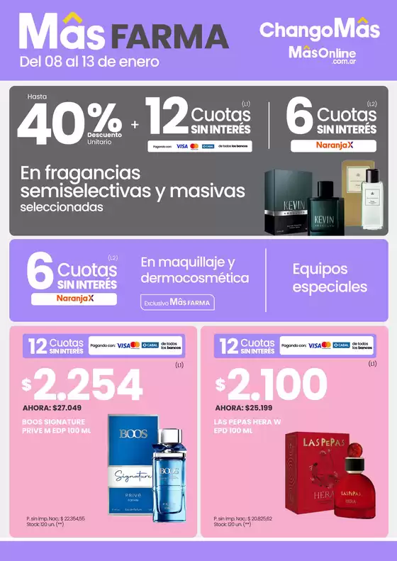 Catálogo HiperChangomas | Más Farma | 2026-01-12T00:00:00.000Z - 2026-01-13T00:00:00.000Z