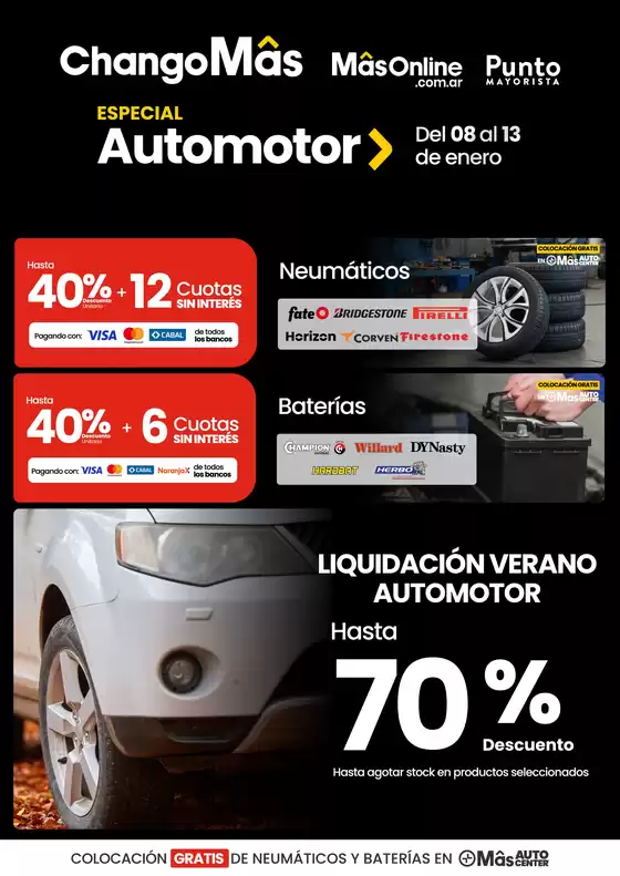 Catálogo Changomas | Especial Automotor | 2026-01-12T00:00:00.000Z - 2026-01-13T00:00:00.000Z