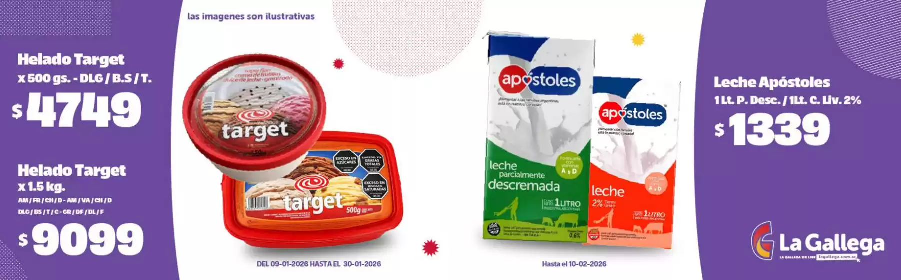 Catálogo La Gallega Supermercados en General Pico | Promoción! | 2026-01-12T00:00:00.000Z - 2026-01-30T00:00:00.000Z