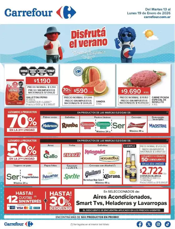 Catálogo Carrefour | Carrefour Hiper 13 Enero | 2026-01-13T00:00:00.000Z - 2026-01-20T00:00:00.000Z