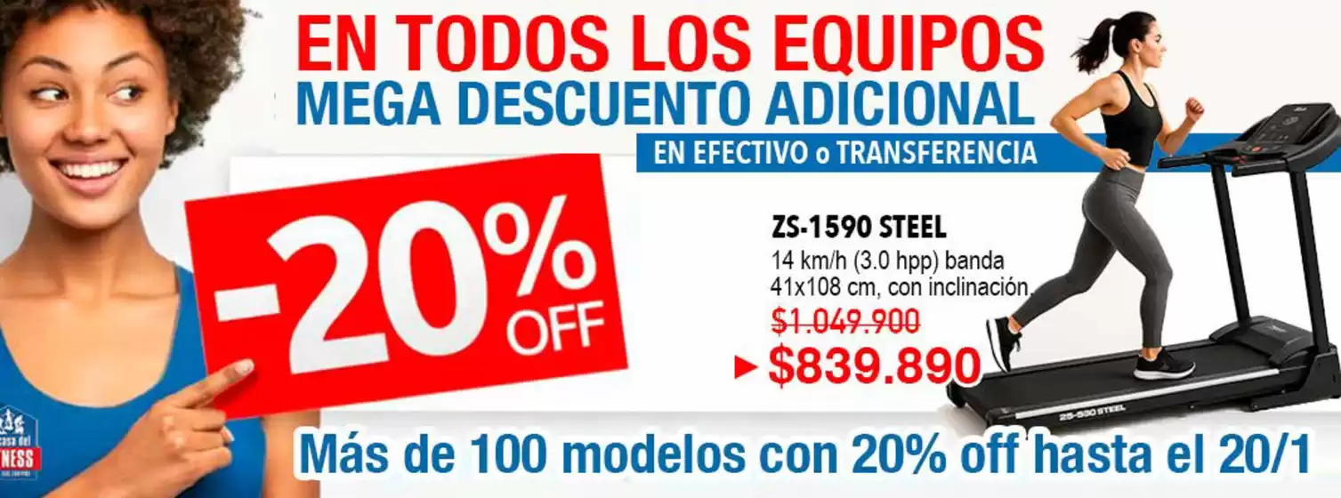 Catálogo La Casa del Fitness | Promoción! | 2026-01-13T00:00:00.000Z - 2026-01-20T00:00:00.000Z