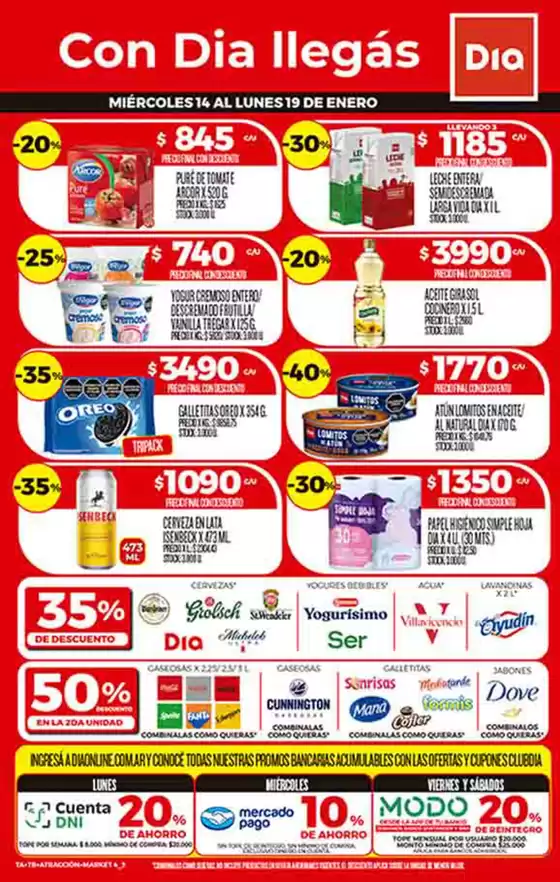Catálogo Supermercados DIA | Ofertas Dia | 2026-01-14T00:00:00.000Z - 2026-01-19T00:00:00.000Z