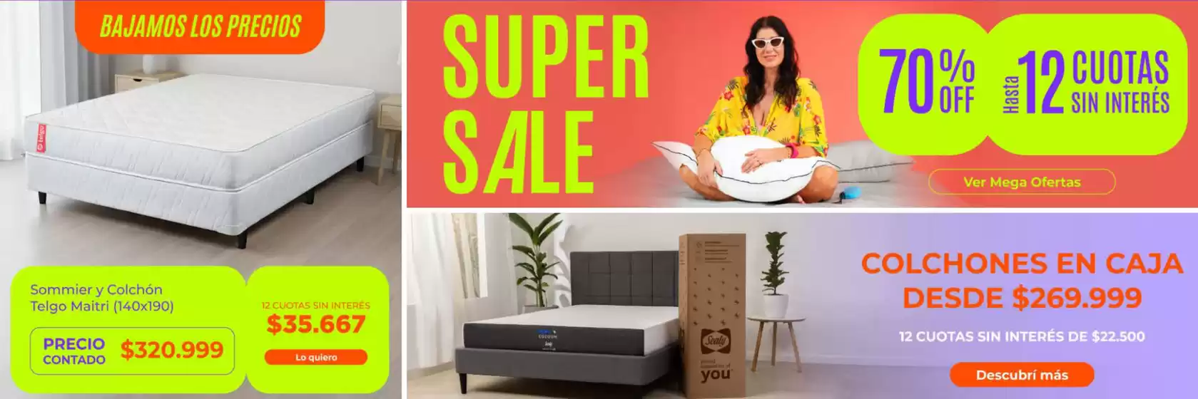 Catálogo Sommier Center | Super Sale. Hasta 70% off | 2026-01-14T00:00:00.000Z - 2026-01-31T00:00:00.000Z