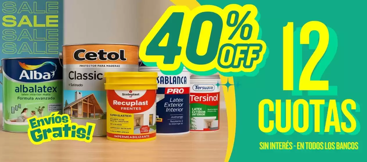 Catálogo Pinturerias MM | Promoción! Hasta 40% off | 2026-01-14T00:00:00.000Z - 2026-01-31T00:00:00.000Z