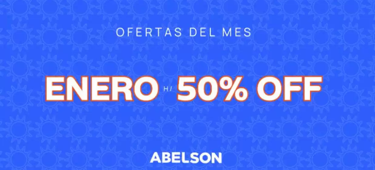 Catálogo Abelson | Promoción! Hasta 50% off | 2026-01-14T00:00:00.000Z - 2026-01-31T00:00:00.000Z