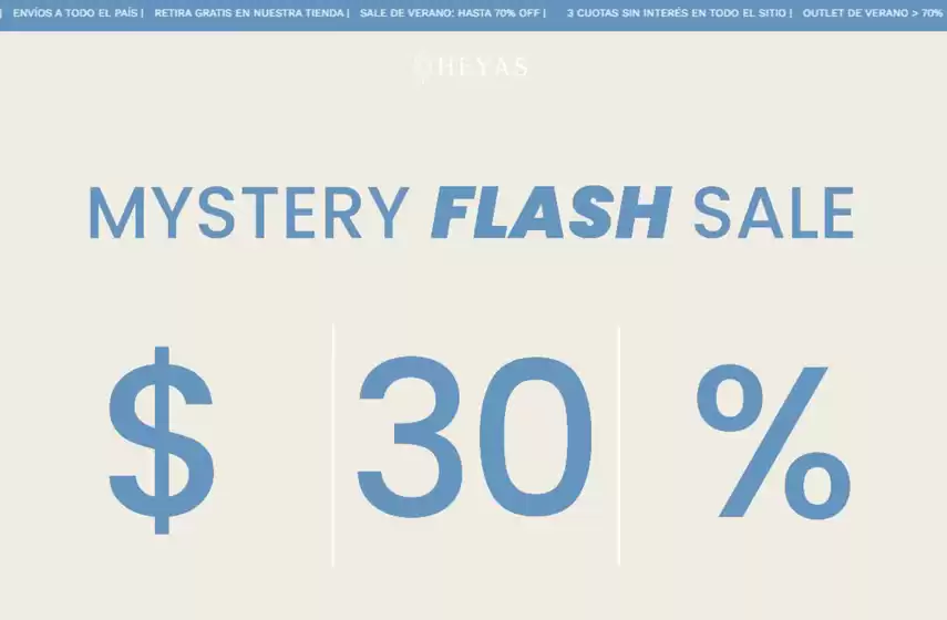 Catálogo Heyas | Mystery Flash Sale | 2026-01-15T00:00:00.000Z - 2026-01-31T00:00:00.000Z