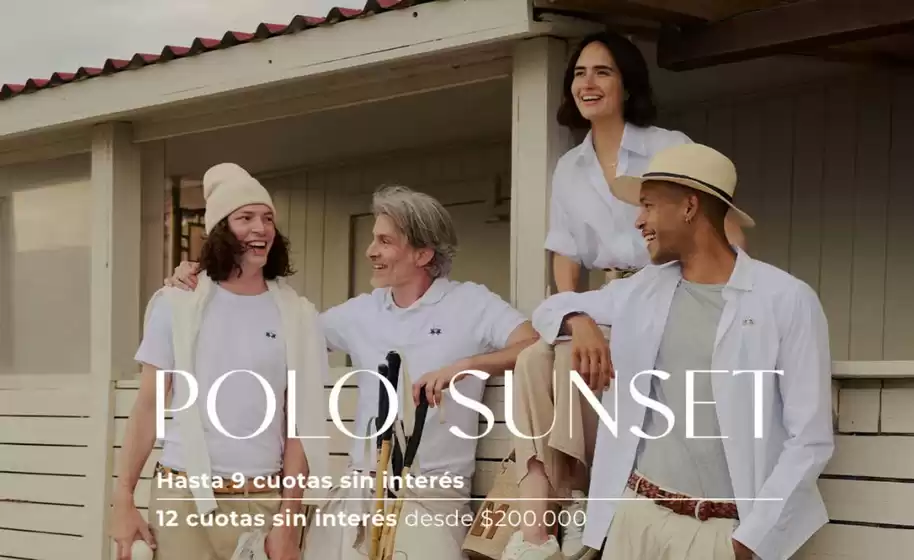 Catálogo La Martina | Polo Sunset! | 2026-01-15T00:00:00.000Z - 2026-01-31T00:00:00.000Z