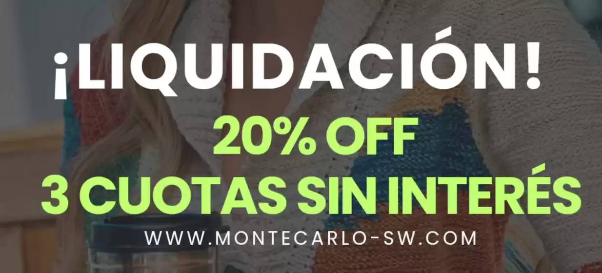Catálogo Montecarlo Sweaters | Liquidacion ! | 2026-01-15T00:00:00.000Z - 2026-01-31T00:00:00.000Z