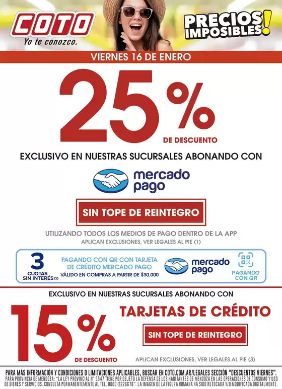 Catálogo Coto | Coto Afiche Descuento | 2026-01-16T00:00:00.000Z - 2026-01-16T00:00:00.000Z