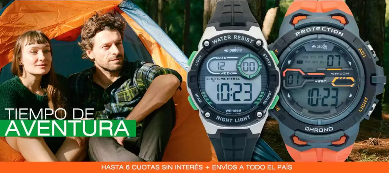 Catálogo Paddle Watch | Hasta 6 cuotas sin interés | 2026-01-16T00:00:00.000Z - 2026-01-31T00:00:00.000Z