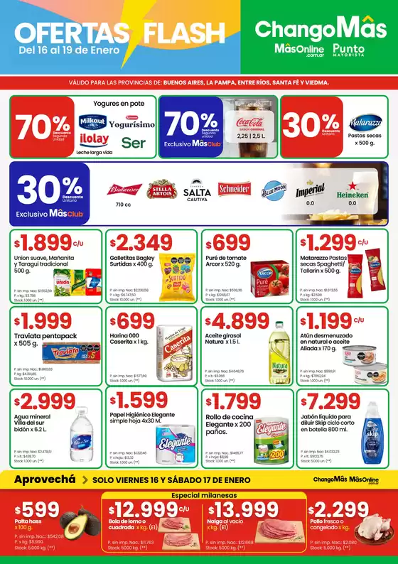 Catálogo Changomas | Ofertas Flash | 2026-01-19T00:00:00.000Z - 2026-01-19T00:00:00.000Z