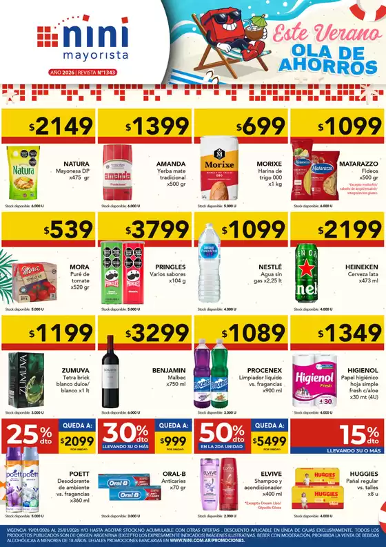Catálogo Nini Mayorista en Mina Clavero | Revista Nini Mayorista | 2026-01-19T00:00:00.000Z - 2026-01-25T00:00:00.000Z