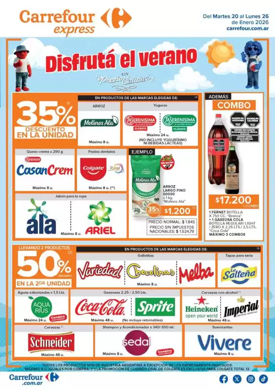 Catálogo Carrefour Express | Carrefour Express 20 Enero | 2026-01-20T00:00:00.000Z - 2026-01-27T00:00:00.000Z