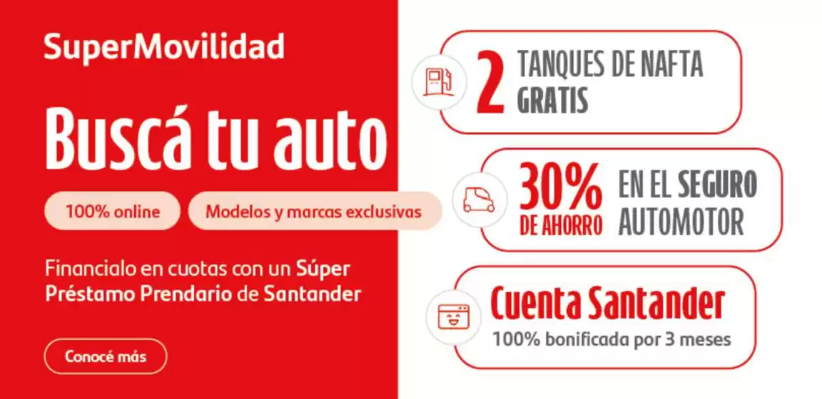 Catálogo Santander Rio | Promoción! | 2026-01-21T00:00:00.000Z - 2026-01-31T00:00:00.000Z