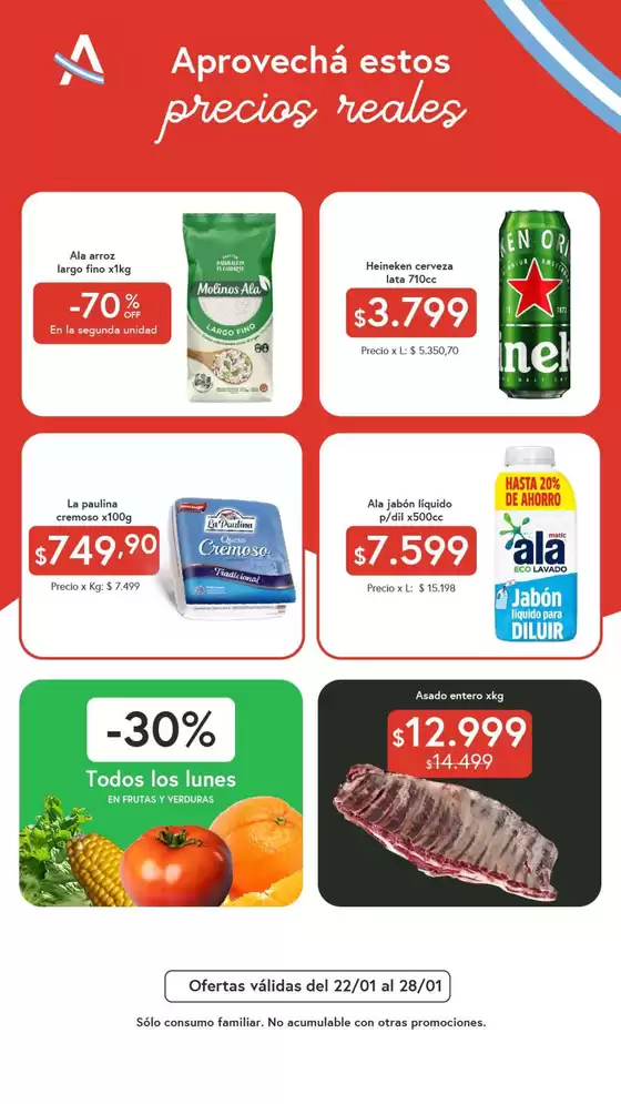 Catálogo El Abastecedor | Ofertas principales para todos los cazadores de gangas | 2026-01-22T00:00:00.000Z - 2026-01-28T00:00:00.000Z