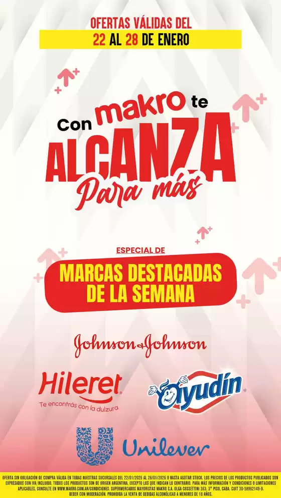 Catálogo Makro | Ofertas especiales | 2026-01-22T00:00:00.000Z - 2026-01-28T00:00:00.000Z