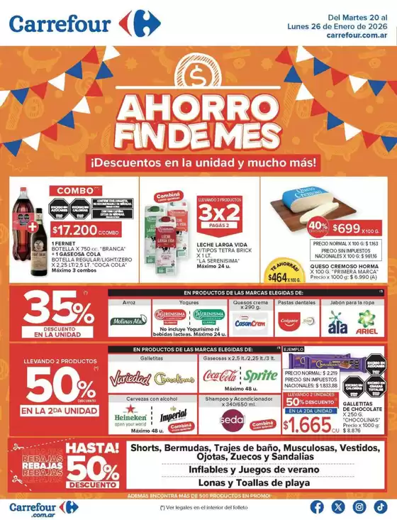 Catálogo Carrefour | Carrefour Hiper 20 Enero | 2026-01-20T00:00:00.000Z - 2026-01-26T00:00:00.000Z