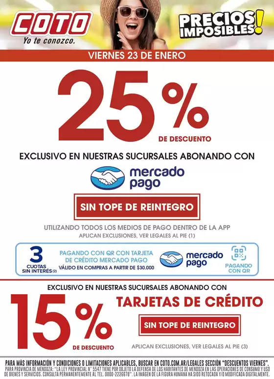 Catálogo Coto | Coto Afiche Descuento | 2026-01-23T00:00:00.000Z - 2026-01-23T00:00:00.000Z