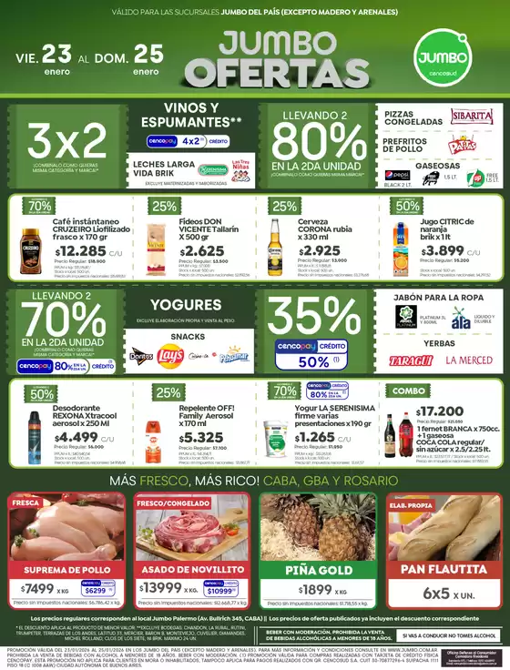 Catálogo Jumbo | Ofertas | Bs As | 2026-01-23T00:00:00.000Z - 2026-01-25T00:00:00.000Z