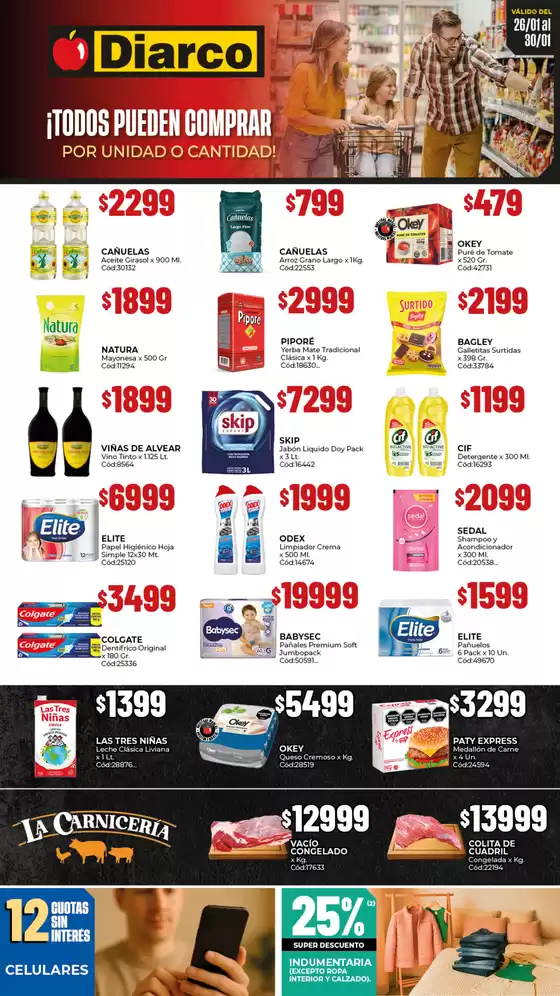 Catálogo Diarco en San Salvador (Entre Ríos) | OFERTAS TDF | 2026-01-26T00:00:00.000Z - 2026-01-30T00:00:00.000Z