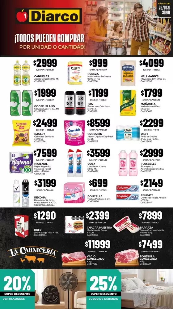 Catálogo Diarco en San Salvador (Entre Ríos) | OFERTAS PUEBLO SUR | 2026-01-26T00:00:00.000Z - 2026-01-30T00:00:00.000Z