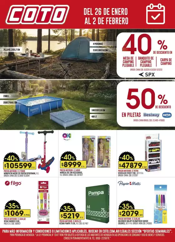 Catálogo Coto | Coto Afiche Web Ofertas Hogar | 2026-01-26T00:00:00.000Z - 2026-02-02T00:00:00.000Z